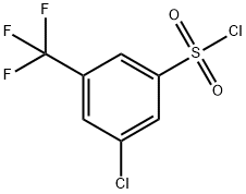 塩化3‐クロロ‐5‐(トリフルオロメチル)フェニルスルホニル 化学構造式
