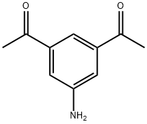 Ethanone, 1,1'-(5-amino-1,3-phenylene)bis- Struktur