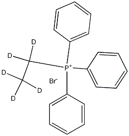 (Ethyl-d5)triphenylphosphonium Bromide, 875477-12-6, 结构式