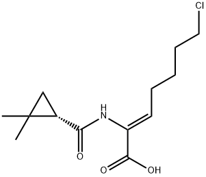 7-Chloro-2-[[[(1S)-2,2-dimethylcyclopropyl]carbonyl]amino]-2-heptenoic acid|西司他丁杂质1