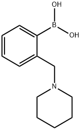 2-(PIPERIDIN-1-YLMETHYL)PHENYLBORONIC ACID,878289-33-9,结构式
