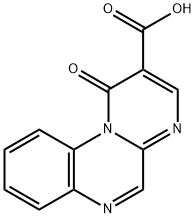 1-Oxo-1H-pyrimido[1,2-a]quinoxaline-2-carboxylic acid 结构式