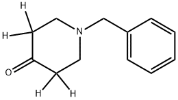 N-Benzyl-4-piperidone-d4, 88227-09-2, 结构式