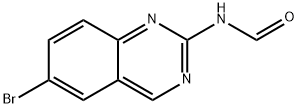 N-(6-bromoquinazolin-2-yl)formamide Structure