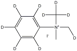 Trimethylphenylammonium-d9 Iodide Structure