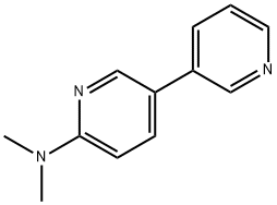 N,N-dimethyl-3,3'-bipyridin-6-amine Structure