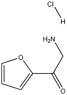 2-amino-1-(furan-2-yl)ethanone hydrochloride Structure