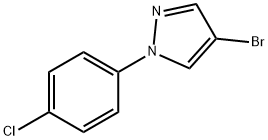 4-bromo-1-(4-chlorophenyl)-1H-pyrazole Structure