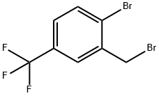 2-Bromo-5-(trifluoromethyl)benzyl bromide Structure