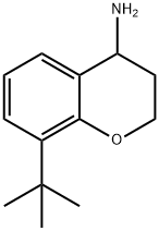 8-tert-butylchroman-4-amine Structure