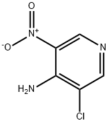 3-氯-4-氨基-5硝基-吡啶 结构式