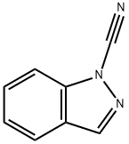 1氢-吲唑-1-甲腈, 893447-53-5, 结构式