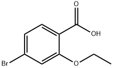 4-Bromo-2-ethoxybenzoic acid, 89407-43-2, 结构式