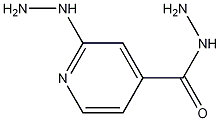 2-Hydrazinylisonicotinohydrazide Struktur