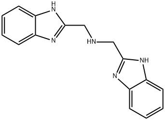N,N'-双(2-苯并咪唑甲基)胺 结构式
