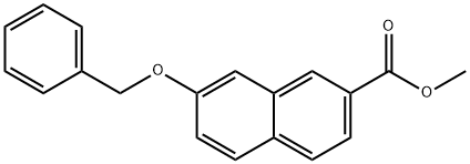 methyl 7-(benzyloxy)-2-naphthoate Structure