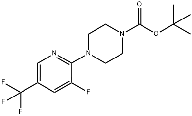 4-(3-Fluoro-5-trifluoromethylpyridin-2-yl)piperazine-1-carboxylic acid tert-butyl ester|4-(3-氟-5-(三氟甲基)吡啶-2-基)哌嗪-1-甲酸叔丁酯