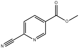 Methyl 6-Cyanopyridine-3-carboxylate 化学構造式