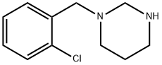 1-(2-chlorobenzyl)hexahydropyrimidine Structure