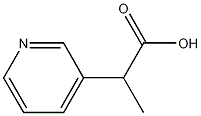 2-吡啶-3-基-丙酸, 90005-62-2, 结构式