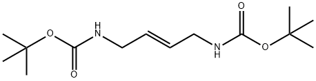 (E)-tert-butyl but-2-ene-1,4-diyldicarbamate Structure