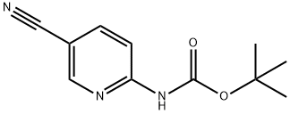 2-(BOC-AMINO)-5-CYANOPYRIDINE Structure