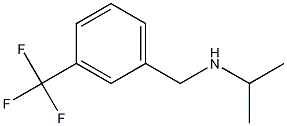 Benzenemethanamine, N-(1-methylethyl)-3-(trifluoromethyl)- 结构式