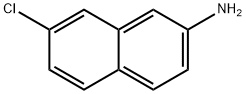 2-Amino-7-chloronaphthalene Struktur