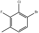 4-溴-3-氯-2-氟甲苯, 909122-30-1, 结构式