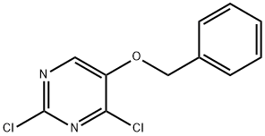 5-苄氧基-2,4-二氯嘧啶,91183-17-4,结构式