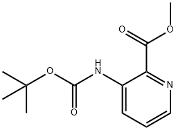 메틸3-(tert-부톡시카르보닐아미노)피콜리네이트