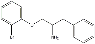 ALPHA-[(2-BROMOPHENOXY)METHYL]-BENZENEETHANAMINE,913484-89-6,结构式