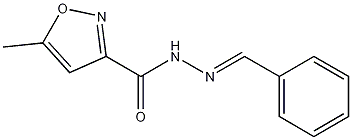 5-Methyl-3-isoxazolecarboxylic Acid Benzylidenehydrazide,91397-11-4,结构式