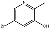 5-Bromo-3-hydroxy-2-methylpyridine Structure