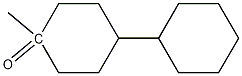 4-methyl bi(cyclohexyl)-4-one,914221-47-9,结构式