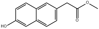 6-羟基-2-萘乙酸甲酯,91903-08-1,结构式