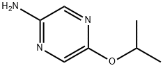 2-Amino-5-(iso-propoxy)pyrazine 化学構造式