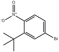 4-bromo-2-tert-butyl-1-nitrobenzene Struktur