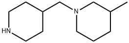 3-甲基-1-(4-哌啶基甲基)哌啶,926254-81-1,结构式
