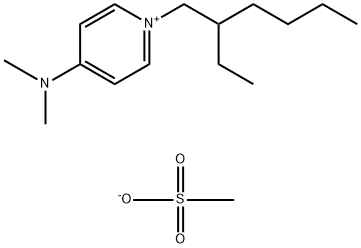 4-Dimethylamino-N-(2-ethylhexyl)pyridinium Mesylate,92885-99-9,结构式