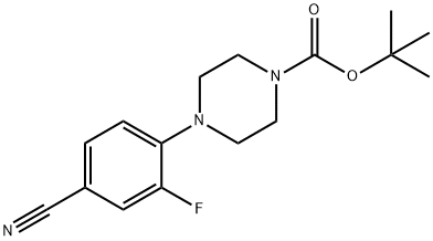 4-(4-Cyano-2-fluorophenyl)piperazine-1-carboxylic acid tert-butyl ester|