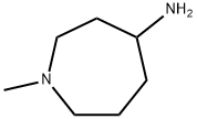 1-メチルアゼパン-4-アミン 化学構造式