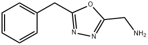 (5-benzyl-1,3,4-oxadiazol-2-yl)methanamine,933756-55-9,结构式