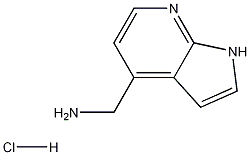 (1H-pyrrolo[2,3-b]pyridin-4-yl)methanamine hydrochloride,935466-77-6,结构式