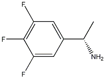 Benzenemethanamine, 3,4,5-trifluoro-.alpha.-methyl-, (.alpha.S)- 化学構造式