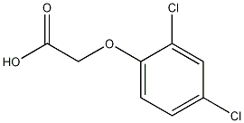 2,4-Dichlorophenoxyacetic acid,94-75-7,结构式