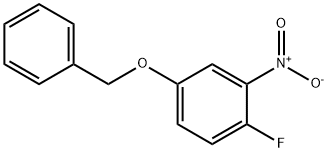 4-(benzyloxy)-1-fluoro-2-nitrobenzene Structure