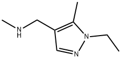(1-乙基-5-甲基-1H-吡唑-4-基)甲基](甲基)胺, 943106-34-1, 结构式
