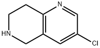 3-Chloro-5,6,7,8-tetrahydro-1,6-naphthyridine, hydrochloride