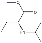(R)-methyl 2-(isopropylamino)butanoate Structure